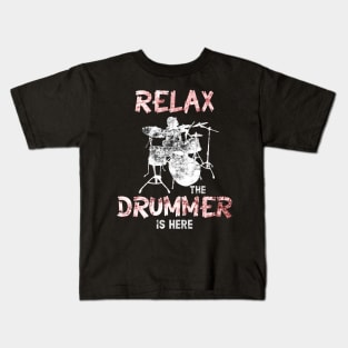 Relax Drummer Kids T-Shirt